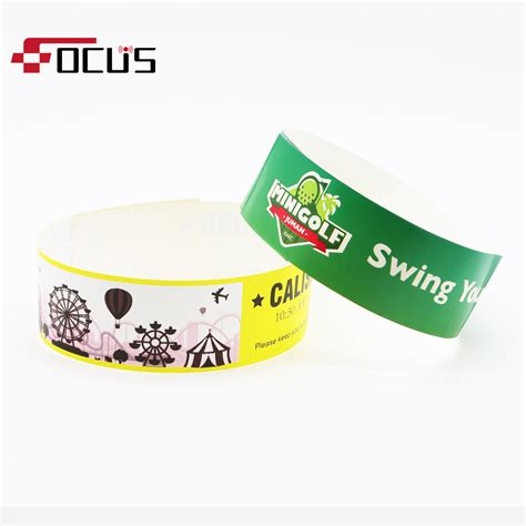 tyvek paper nfc wristbands|cheap paper wristbands.